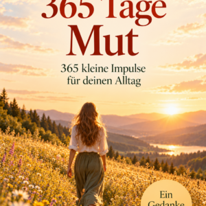E-Book-Cover: 365 Tage Mut – 365 kleine Impulse für deinen Alltag