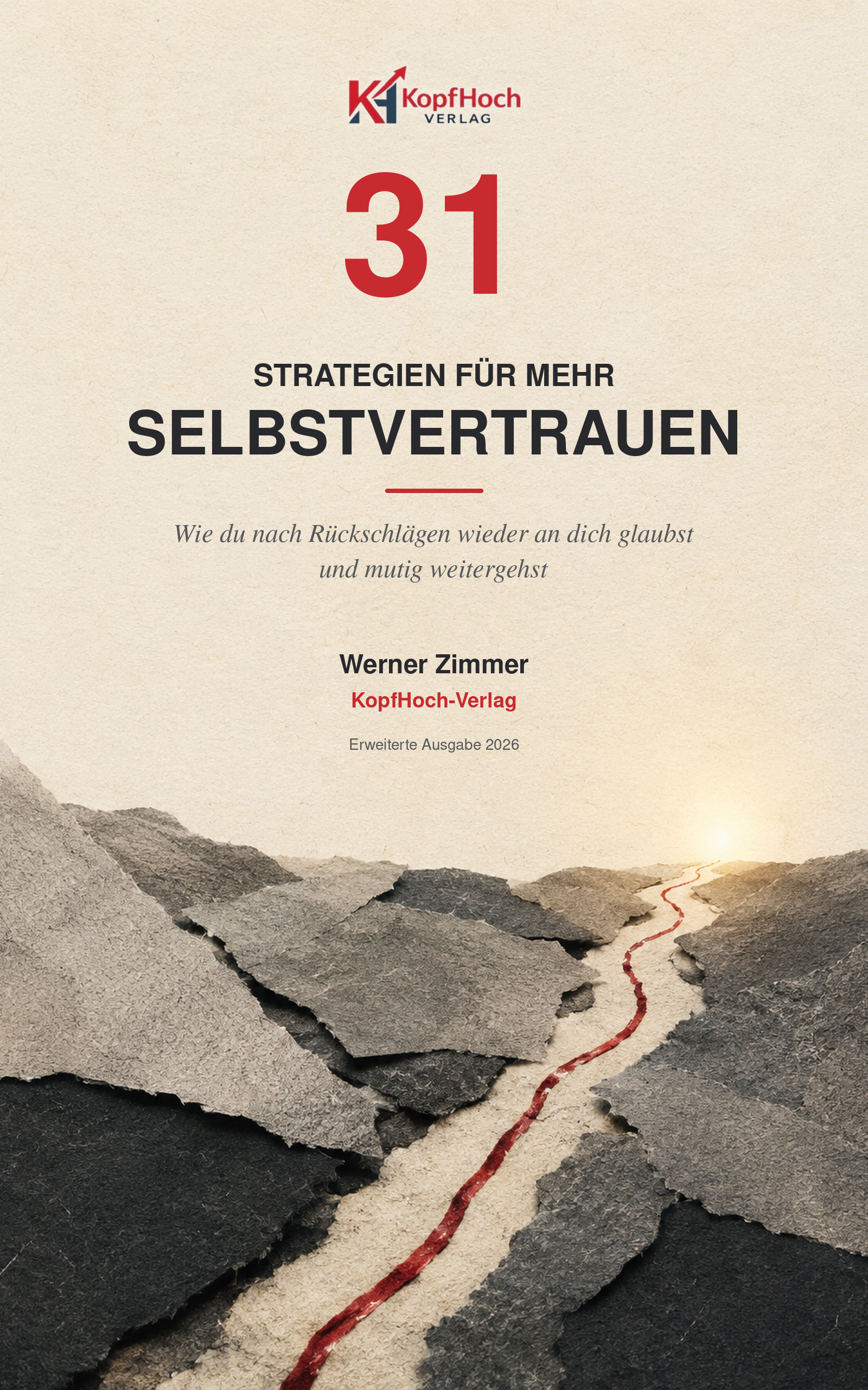 Cover des E-Books „31 Strategien für mehr Selbstvertrauen“ von Werner Zimmer
